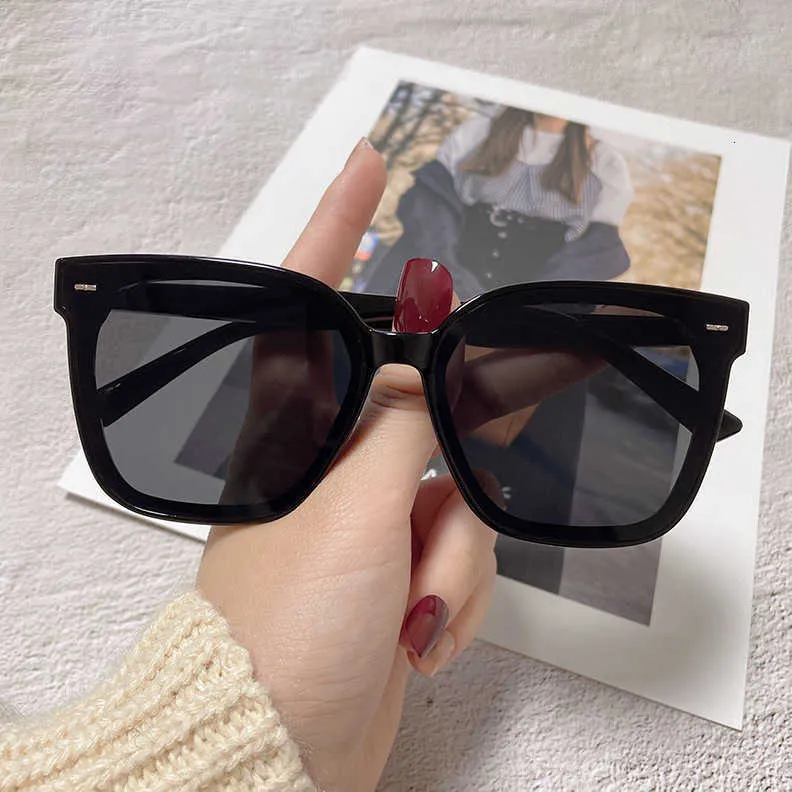 Moda Gentil Monstro Legal Óculos de Sol GM Designer 2022 Novos Óculos de Sol Polarizados Masculino Anti Ultravioleta Mulheres Grande Quadro Slim Óculos de Moda Coreana