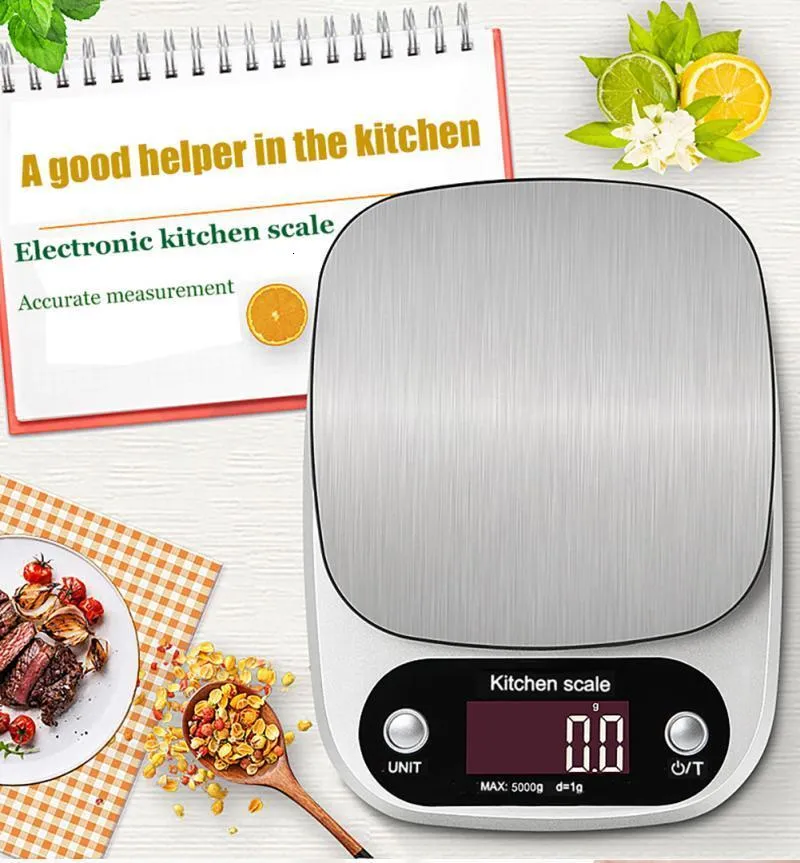 Household Scales Household Kitchen Electronic Scale Food Table Scale Baking Scale Herbal Coffee Scale Mini Portable Kitchen Measuring Supplies 230426