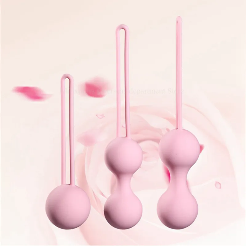 Eggsbullets Set Safe Silicone Smart Ball Kegel Ball Ben Wa Ball Vagina Draw Train Machine Vaginal Geisha Ball Sex Toys for Women 230426