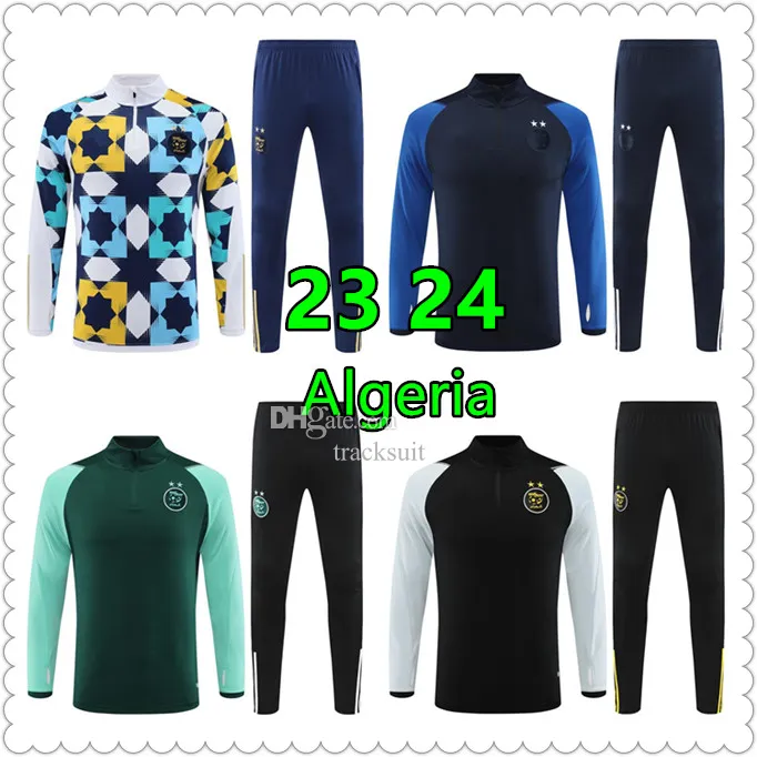 2023 24 Algeria tracksuit MAHREZ soccer Jerseys men kids 22 23 24 Algerie BOUNEDJAH Survetement maillot de foot FEGHOUL sportswear football training suit