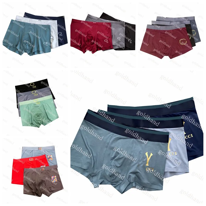 Mode Modal Mens Boxers Designer Letter Printed Brand Underwear Classic Men Underpants Sport Boxers 3Pce/Set