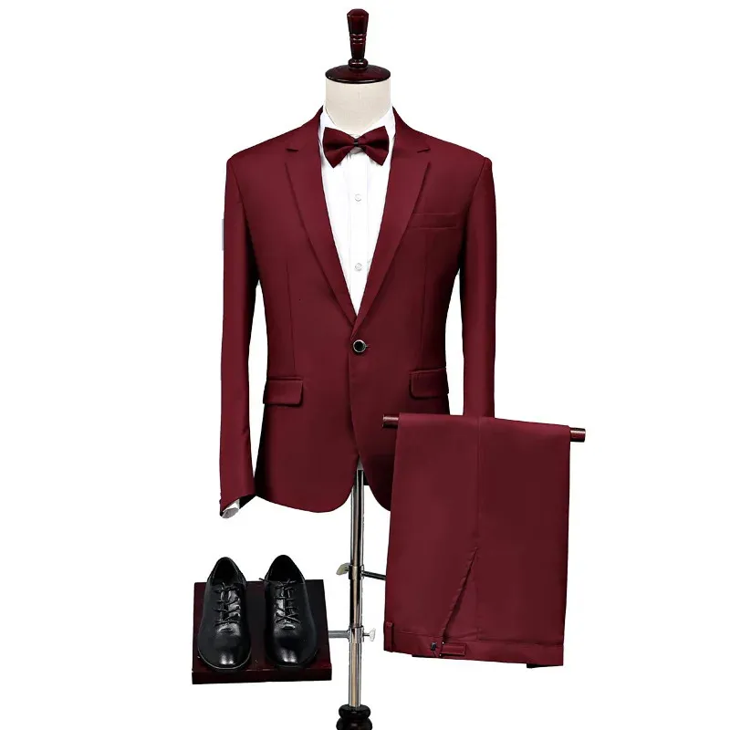 Men s Suits Blazers Custom Made Groomsmen Pattern Groom Tuxedos Shawl Lapel Men Wedding Man SA09 6999 231124