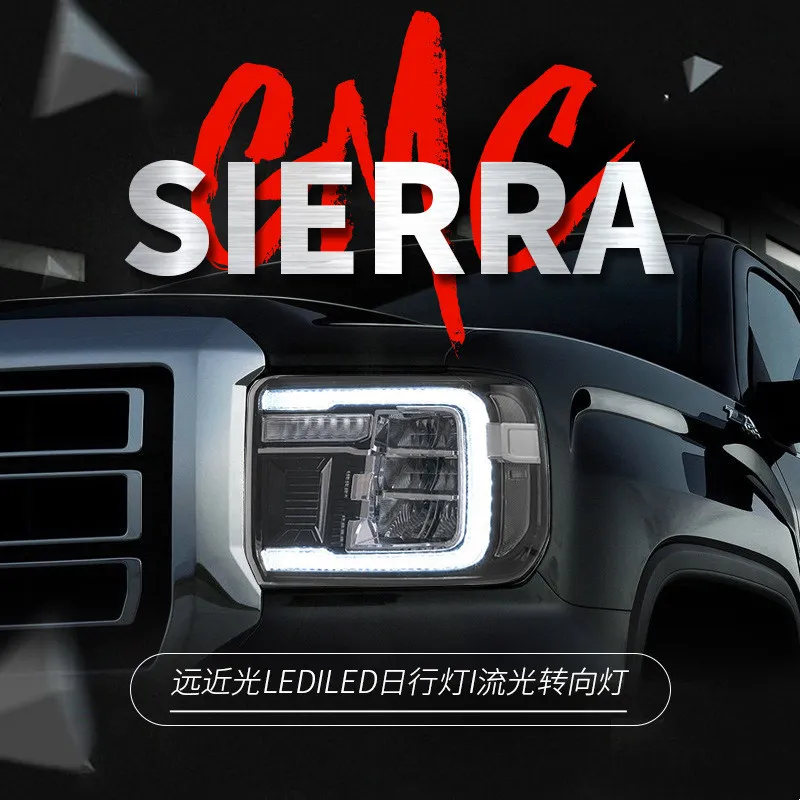 المصباح الأمامي للسيارة لجهاز GMC Sierra 1500 2014-2018