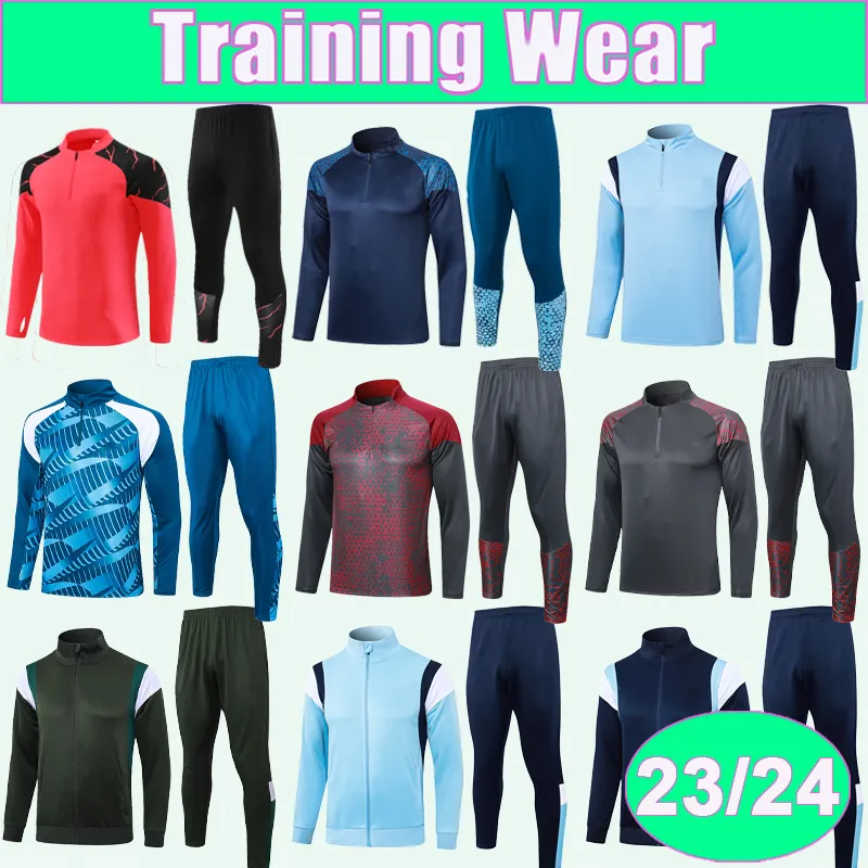 23 24 Grealish Training Steatshirt 축구 저지 Foden Haaland de Bruyne Mahrez Bernardo Phillips Ruben Jacket Football Shirts 유니폼