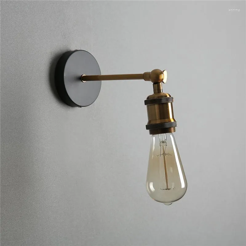 Kitchen Wall Lamp Industrial Lamps Iron Simple Light Sconce Vintage For