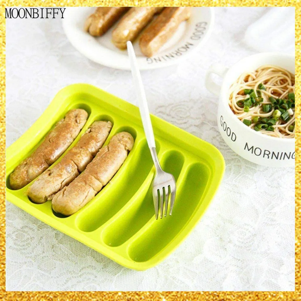 Baking Moulds Silicone cake molding tick free baking dog sausage tray ice candy jelly mouse kitchen