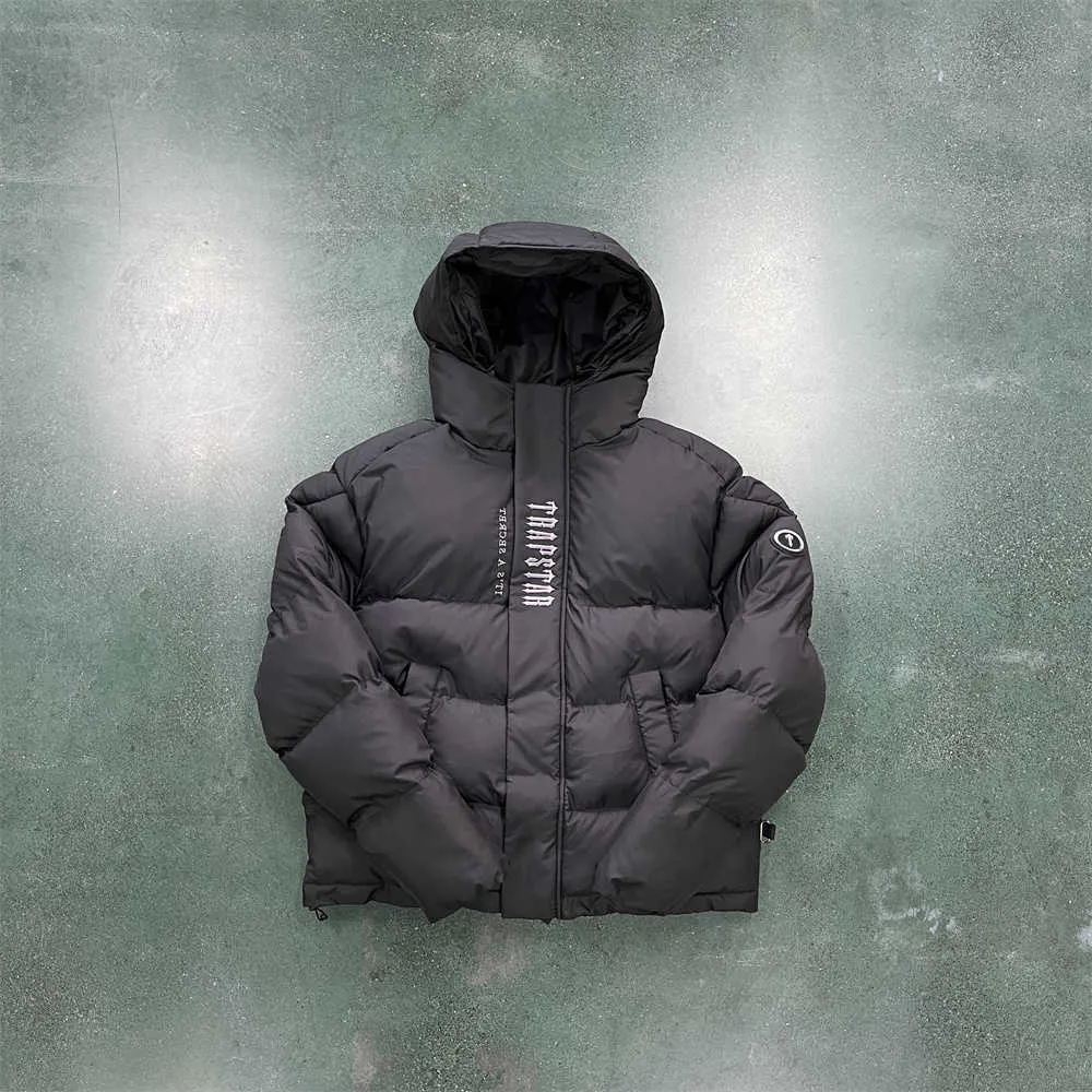 İngiltere Londra Mantel Trapstar DeKoded Jaket Puffer 2.0 1 1 Mod