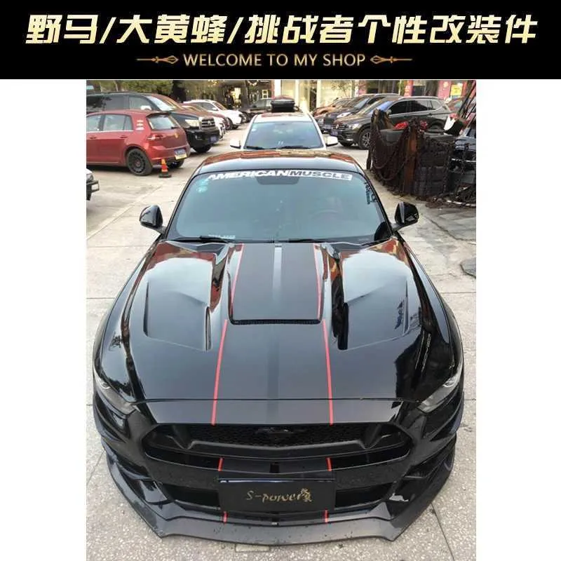 Carbon Fiber Bodykits With Front Lip Surround Decorative Resin Primer