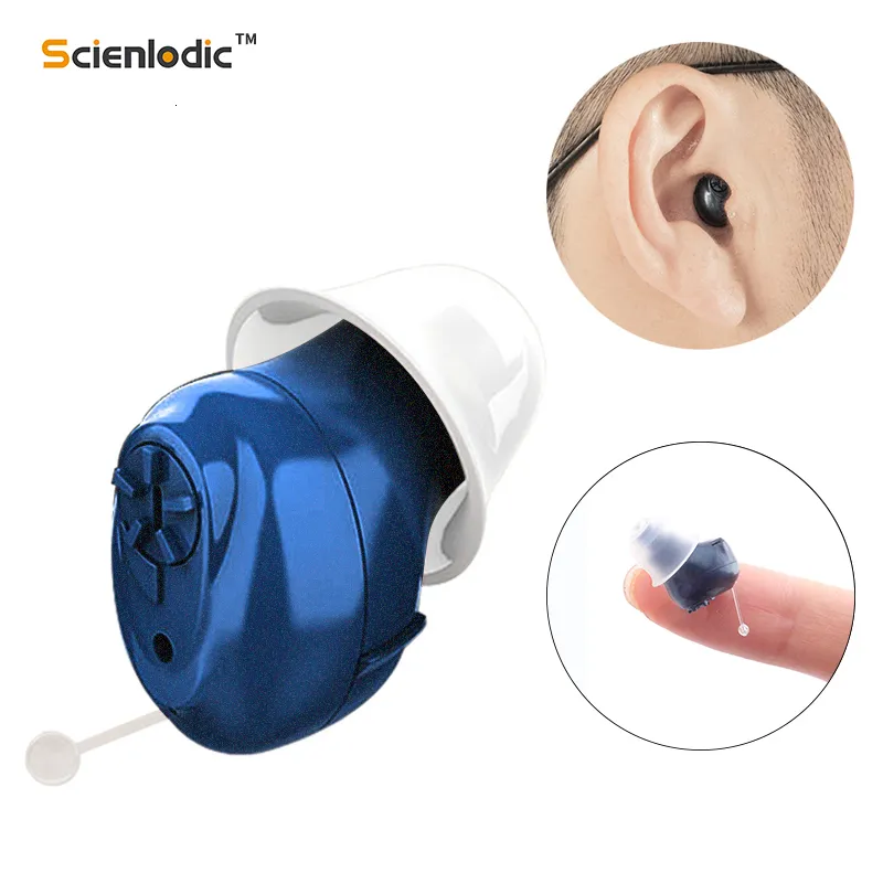 Andere Gesundheitspflegeartikel Tak Terlihat Telinga CIC Amplifier Suara Mini Penguat Pendengaran untuk Orang Tua 230425