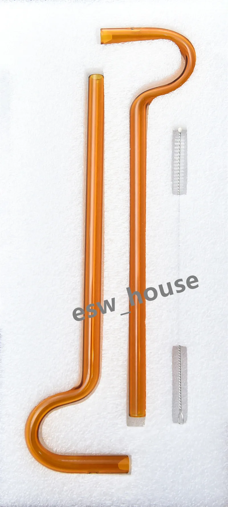 Fashion Anti Wrinkle Straw Reusable Glass Drinking Straw Curved No Wrinkle  Straws Prevent Wrinkles Sideways Straws