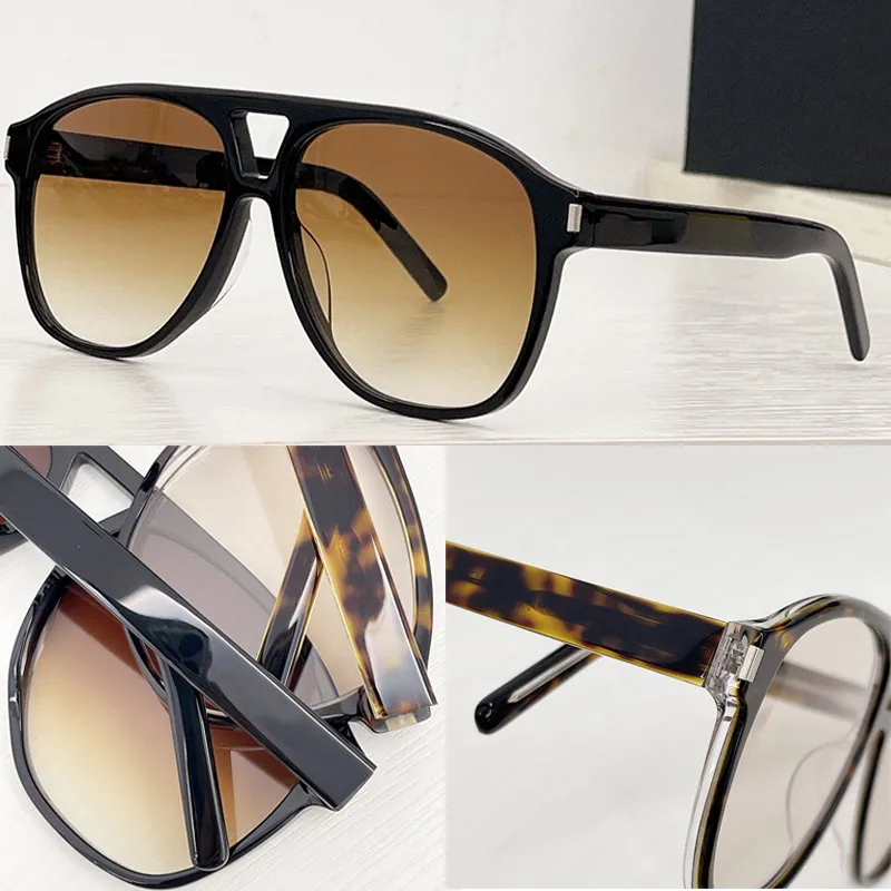 Gafas de sol de diseñador SL596 Moda para mujer Clásico Simple Tendencia fresca Ocio Gafas de sol al aire libre UV400 Original