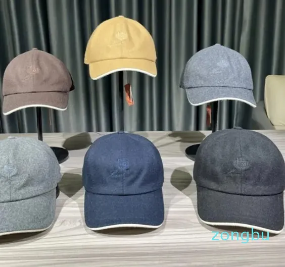 Ball Caps Baseball Fashion Hat Cap Cashmere Winter Thick Men's Casual Warm Embroidery High Quality British Peaked