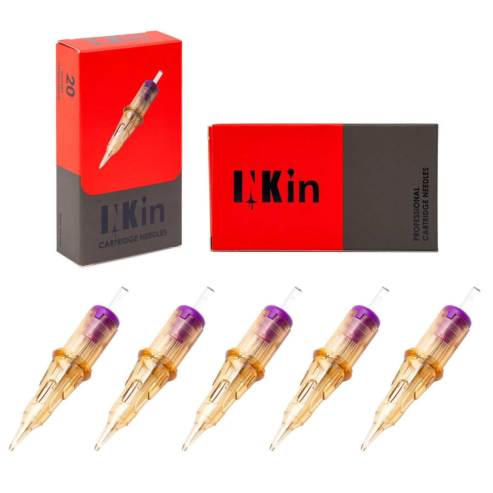 Tattoo Needles INKIN Cartridge Micropigmentation Permanent MakeUp eyebrows eyelinver lips Microblading 20Pcslot 230425