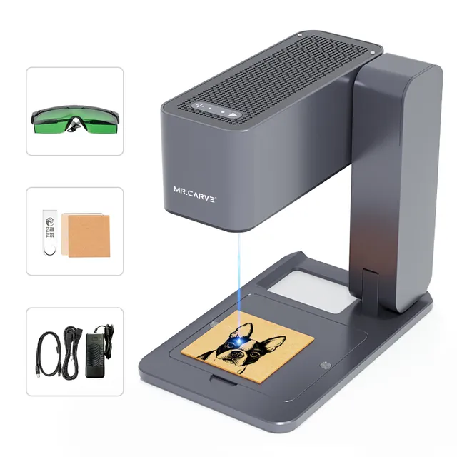 wholesale Portable Printer High-Precision Metal Nameplate Industrial Engraver Laser Marking Machine Office Electronics Computer