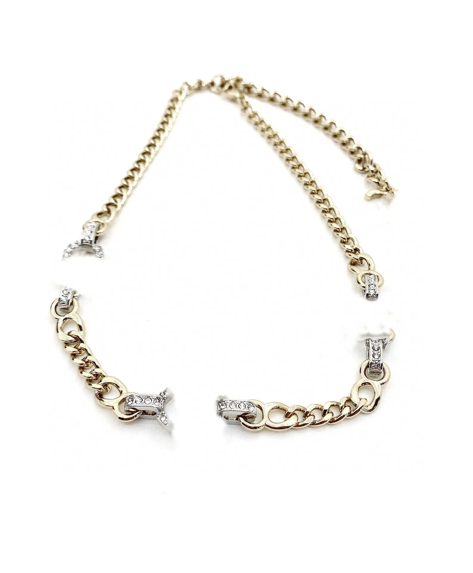 luxury Designer for women Pendant Necklaces Choker gold Necklace letter ccity Internet celebrity clavicle chain 52299