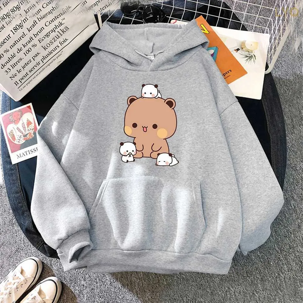 Kawaii Unisex Harajuku Cartoon Hoodie Bubu Dudu Aesthetic Graphic Cute Oversized Sweatshirts For Women Plus Size Autumn Winter From Lyq669 11.86 DHgate.Com