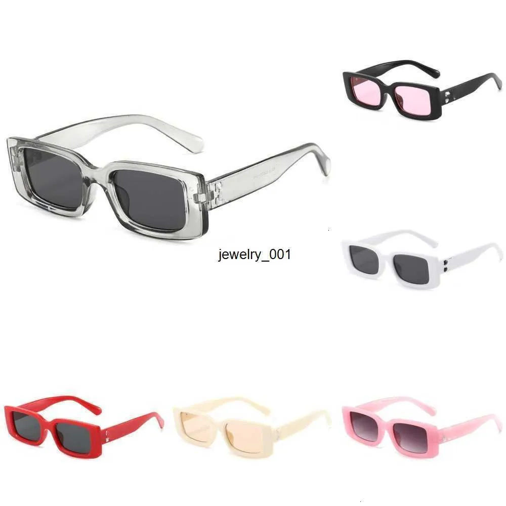 Offs Солнцезащитные очки роскошные солнцезащитные очки Offss White Rame Style Square Brand Men Women Arrow x Black рама Trend Trend Sun Glasses BR302I