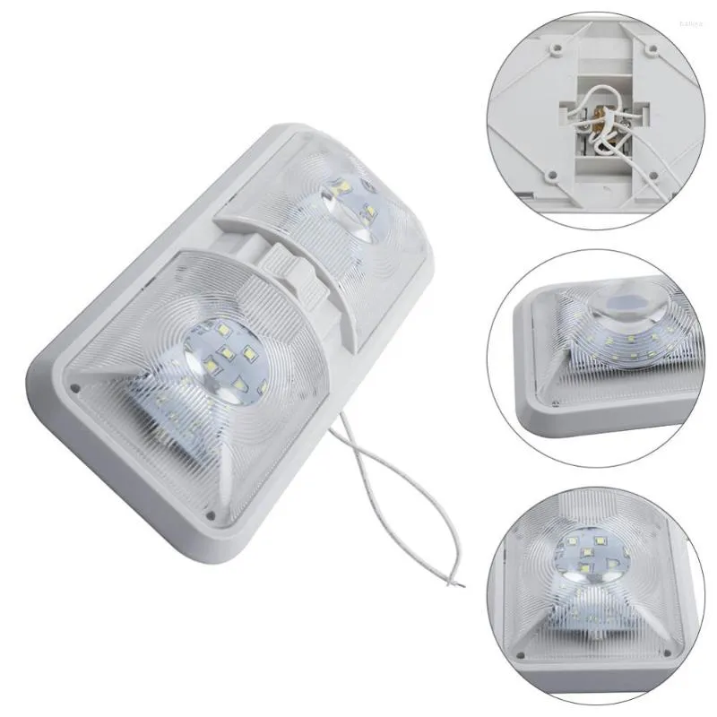 جميع عجلات التضاريس 1pc 12V Car RV Light Light Light Swork Swork (White)