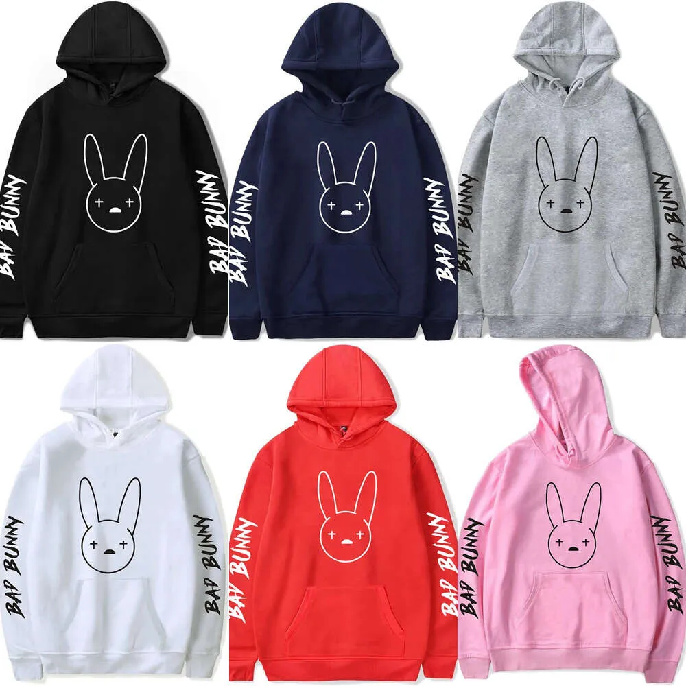 【新品未使用】rabbit Men's Pullover Hoodie Psycho Bunny Men's Dazzling Blue Kona Bunny Graphic Logo