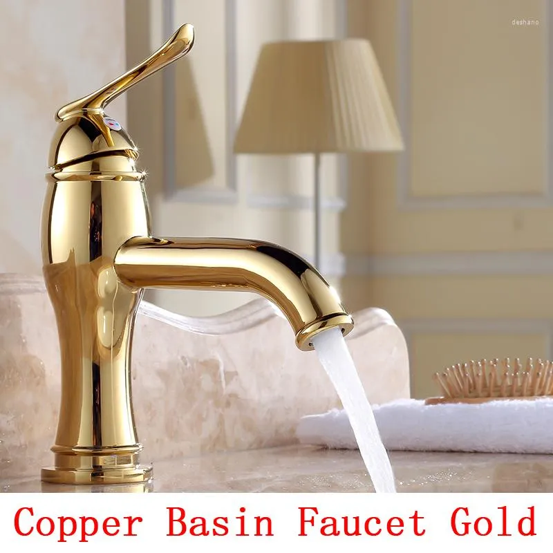 Kitchen Faucets Brass Water Basin Faucet Mixer Pull Out Vintage Toilet Gold Antique Bathroom Sink Cold