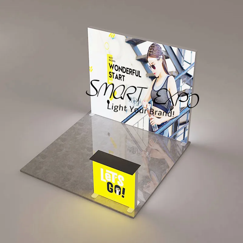 Double Sided Stickers Advertising Display Kit: Portable, Freestanding ...