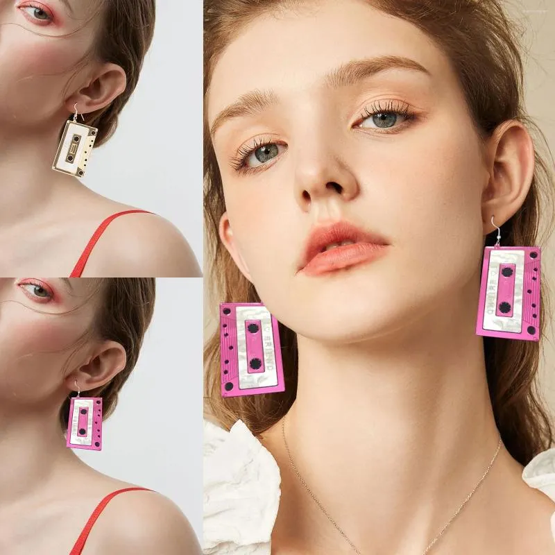 Oorringen Vrouwelijke stijl Stereoscopische tape Trend Eenvoudig en veelzijdig Gepersonaliseerde studs Pack Post voor dames
