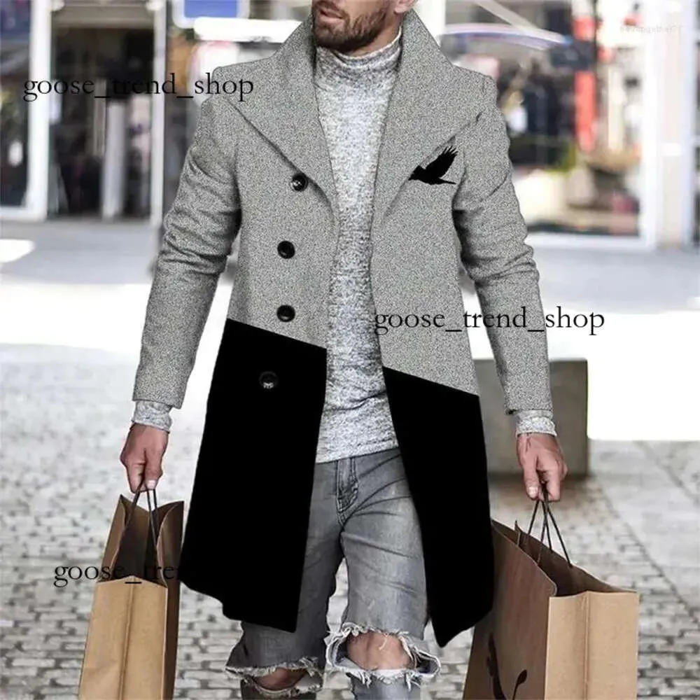 Designer Mode Herfst/Winterjas Trenchcoats 2022 Winter Mode Mannen Windjack Heren Lange Kleding Heren Casual Zakelijke Jas Vrije tijd 772