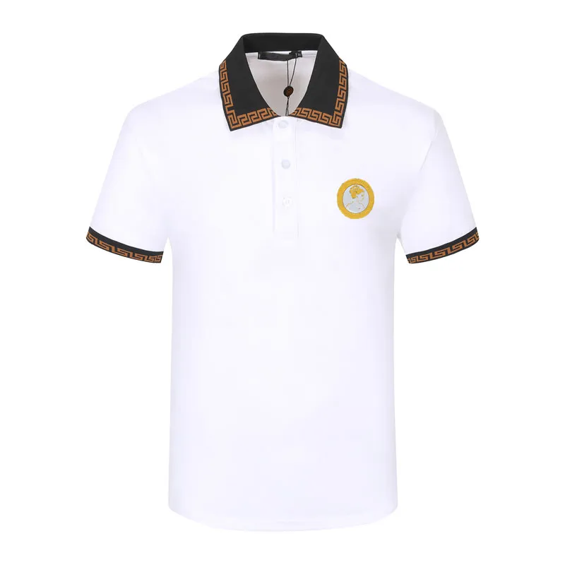 2023 Herren Polos Hot Sales Shirt Luxus Design Herren Sommer Umlegekragen Kurzarm Baumwollhemd Herren Top