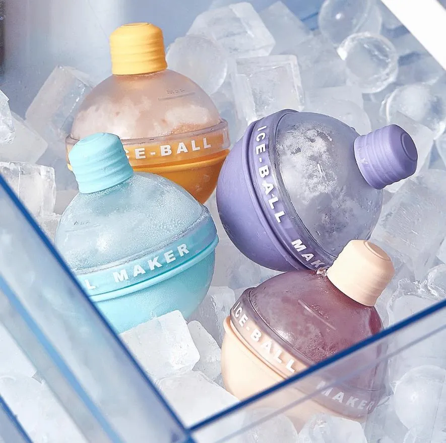 Glühbirne Whiskey Ice Ball Cube Form Sommer Kaltes Getränk Runde Große Eishockeyform DIY Haushalt Küche Bar Zubehör