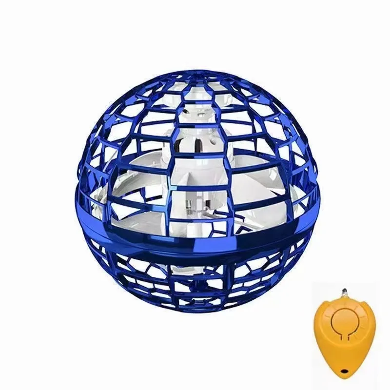 BOULE LUMINEUSE VOLANTE JOUET VOLANT FLYING SPINNER HOVER BALL MINI DRONE  LED