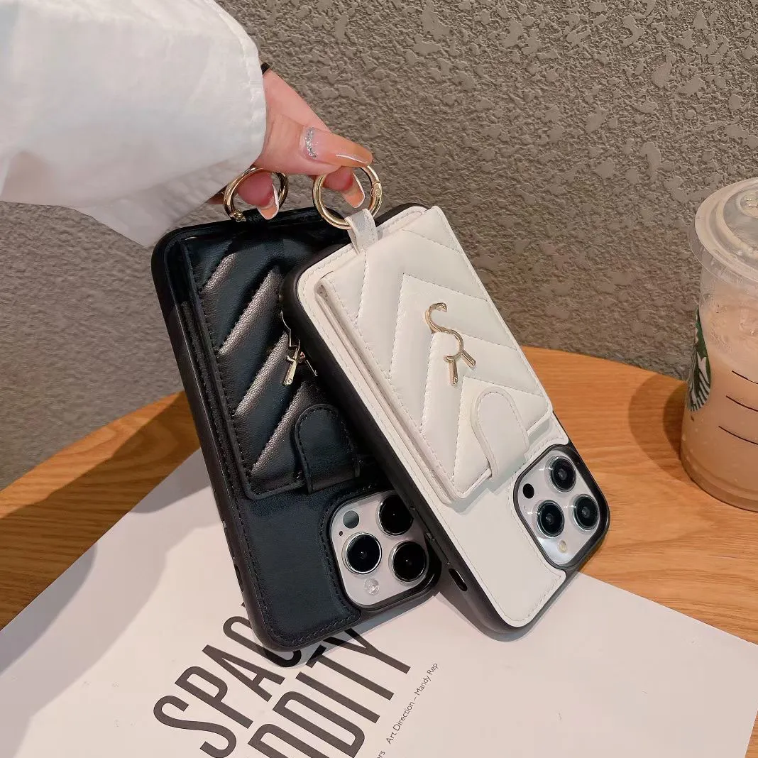 Designer Card Slots Purse Phone Card Case With Logo Box Compatible With IPhone 15 8 Plus X And XS Beautiful Design Drop Shipping Support Available From Johnsonb2b 4.48 DHgate.Com