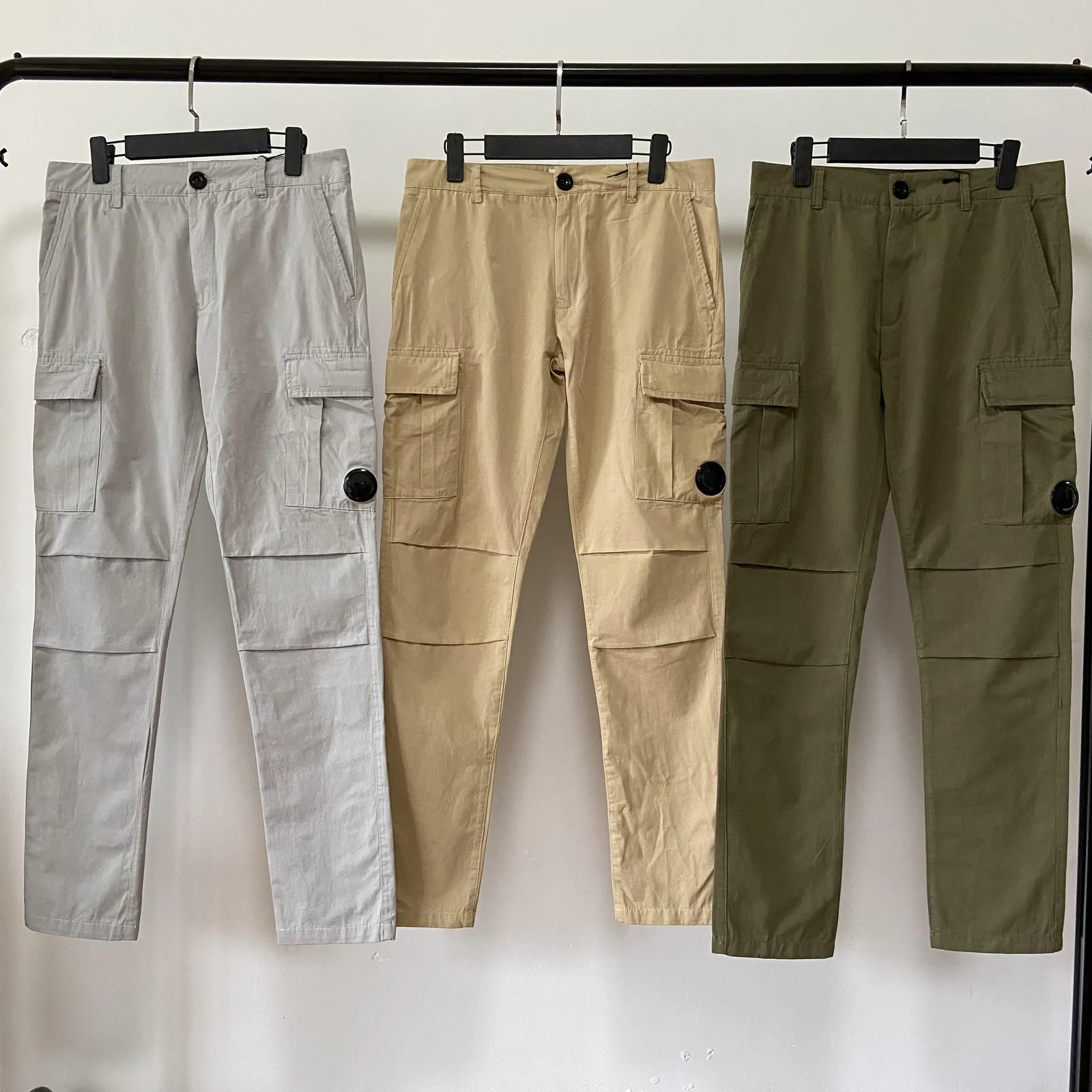 Pantaloni da uomo Pantaloni per il tempo libero da uomo primaverili e autunnali 100% cotone Pantaloni coreani con lavorazione per lenti Pantaloni coreani slim fit sportivi di marca di tendenza 230426