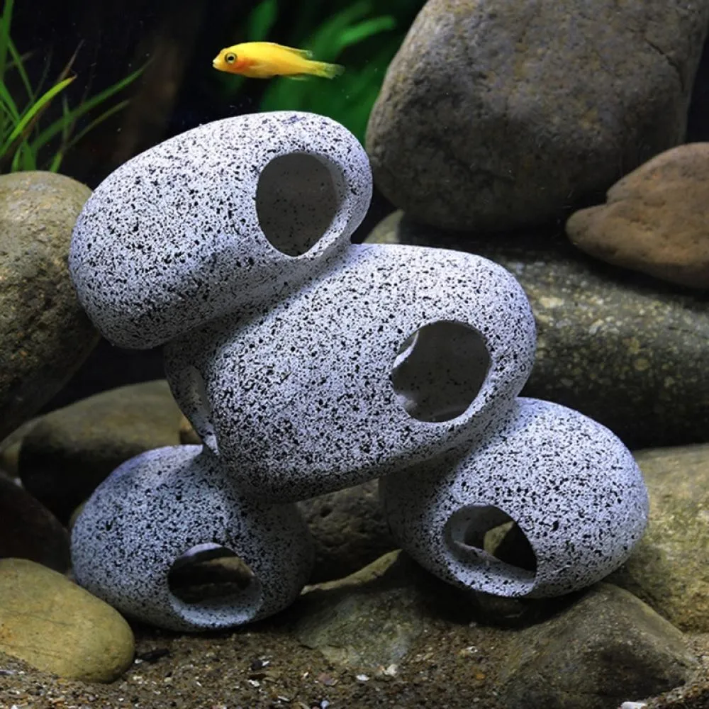 Dekor Aquarium Felshöhle Fisch Tank Teich Versteck Für Garnelen