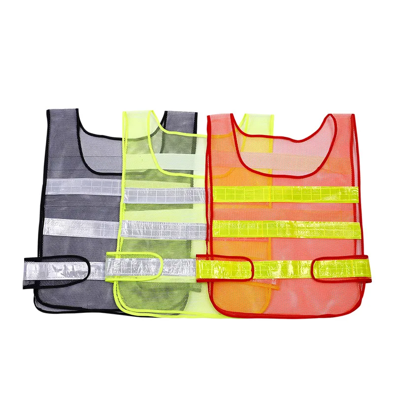 3 kleuren reflecterend veiligheidsvest hoge zichtbaarheid waarschuwing bouwverkeer werk holle rastervest veiligheidskleding Q14