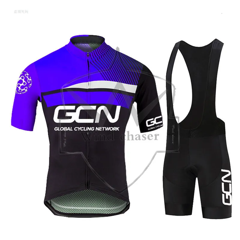Cycling Jersey Sets GCN Summer Short Sleeve Breathable Mens