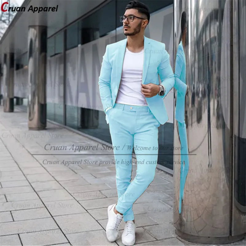 Royal blue color store pant coat