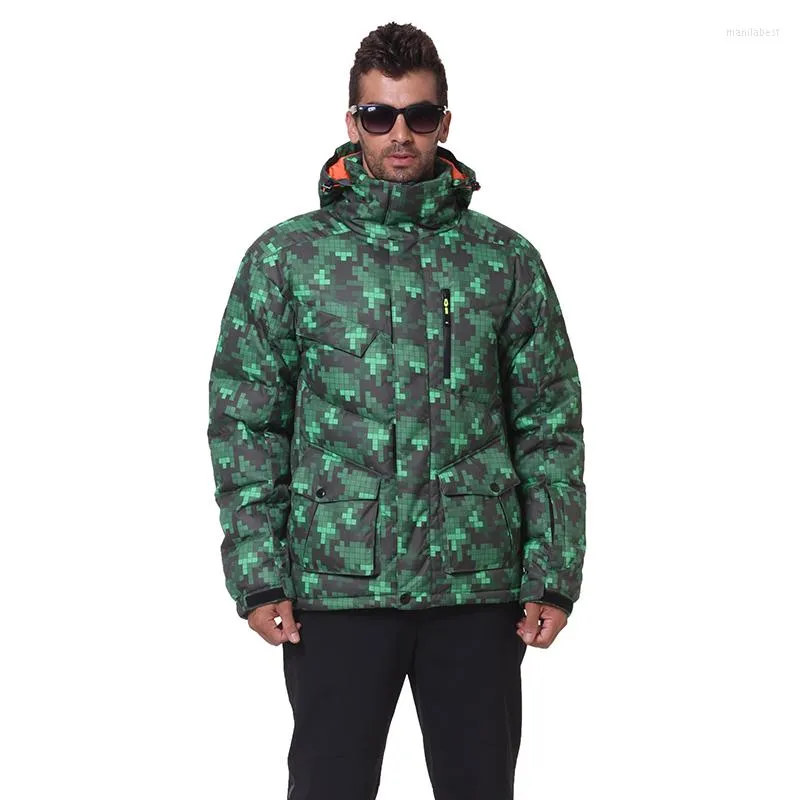 Men's Down 2023 Jacket Men Winter Casaco grosso de casaco com capuz Duck Outwear Parka Homme