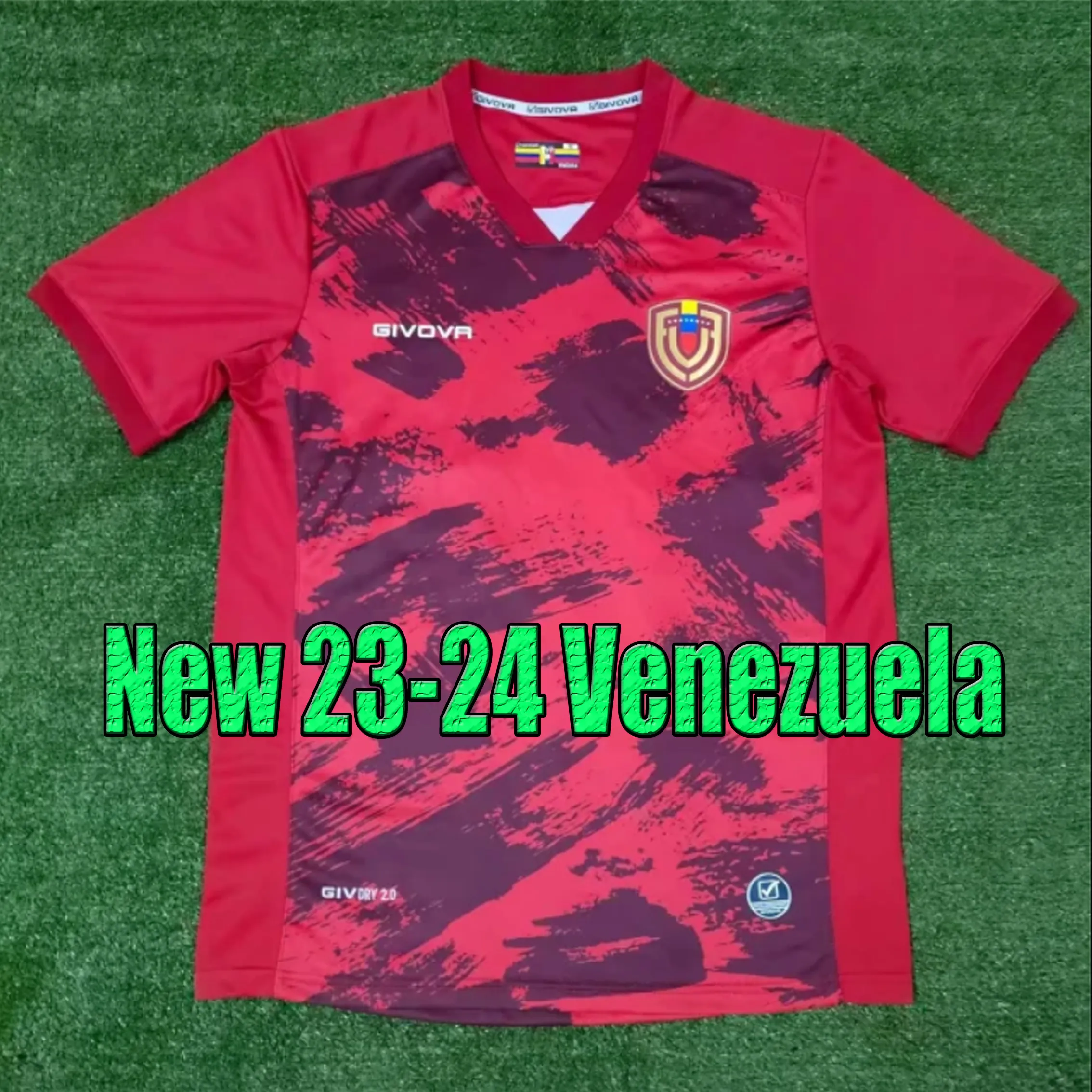 Nouveau 2023 2024 Venezuela Football Jersey 23/24 Accueil SOTELDO RONDON MARTINEZ HERRRERA Maillots De Foot Chemise À Manches Courtes Équipe Nationale Football Uniforme Fan Version