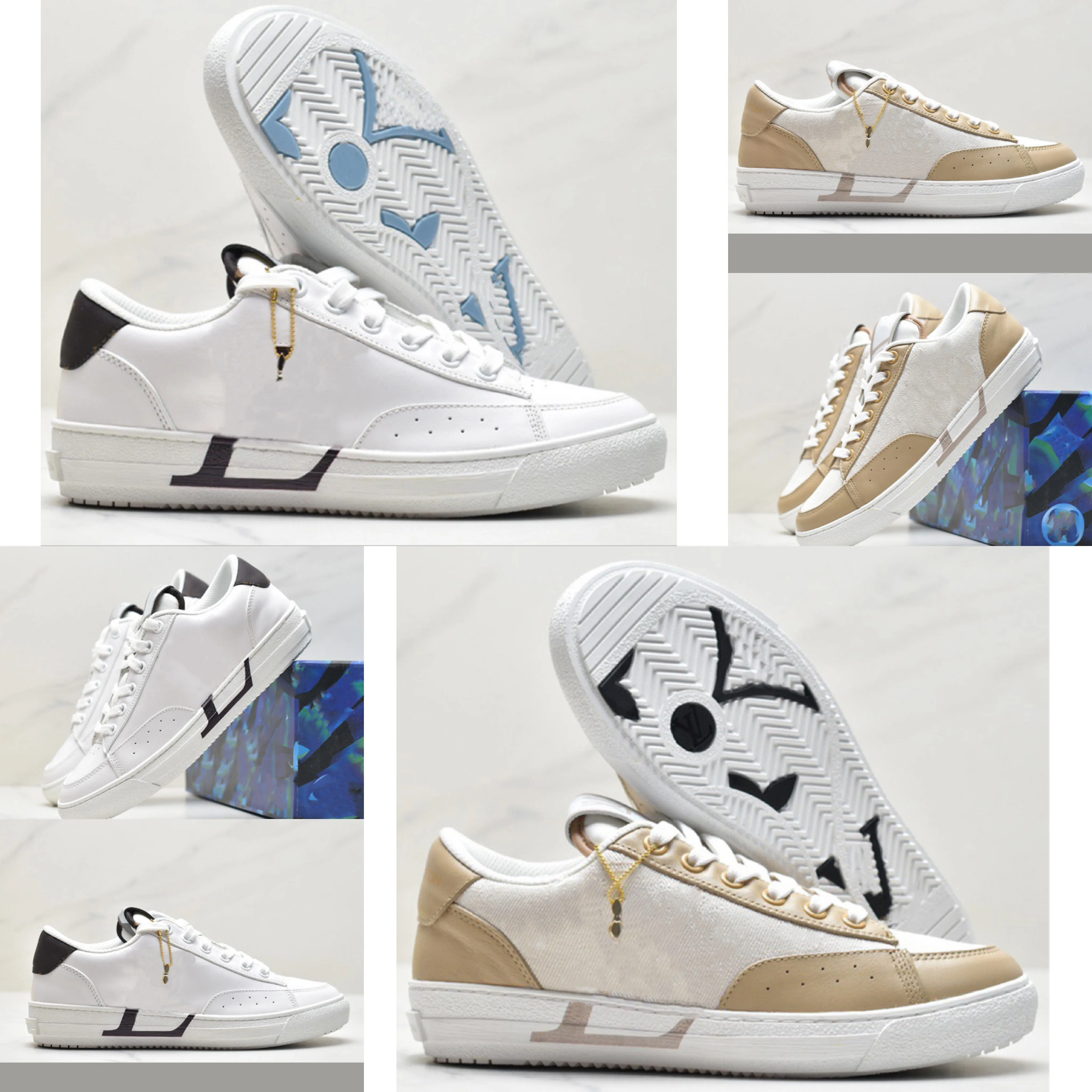 Femmes Hommes Chaussures Mode Baskets Fleur Lettres Chaussure Femmes Hommes Sneaker Cuir Respirant Mesh Baskets Low Top Lace-up Trainer Luxurys Designers