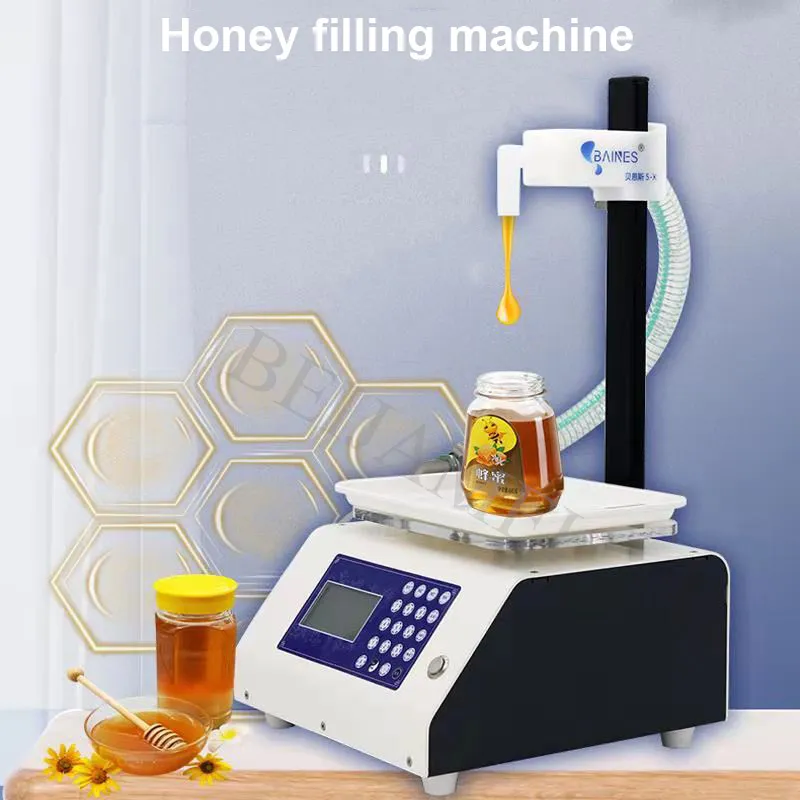 Neu Dession Honigfüllmaschine Mit Intelligenter Steuerung Automatische Loeffelzugabe In Foshan China Neu Dession Honigfüllmaschine Mit Intelligenter Steuerung Automatische Loeffelzugabe In Foshan China