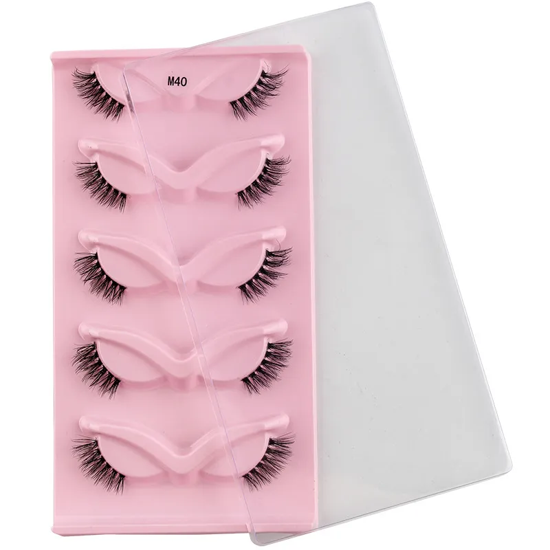 New Eyelashes 3D Mink Lashes Fluffy Soft Wispy Natural Eyelash Extension Reusable Lashes Mink False Lashes Makeup