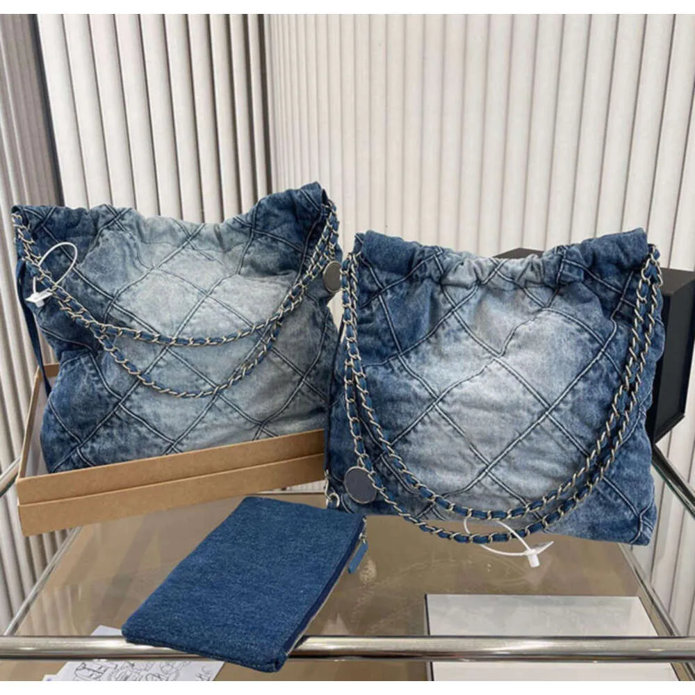 designer bag Denim Shopping Bag Tote backpack Travel Designer Woman Sling Body Most Expensive Handbag with Silver Chain Gabrielle Quilted luxurys haG FGHGF