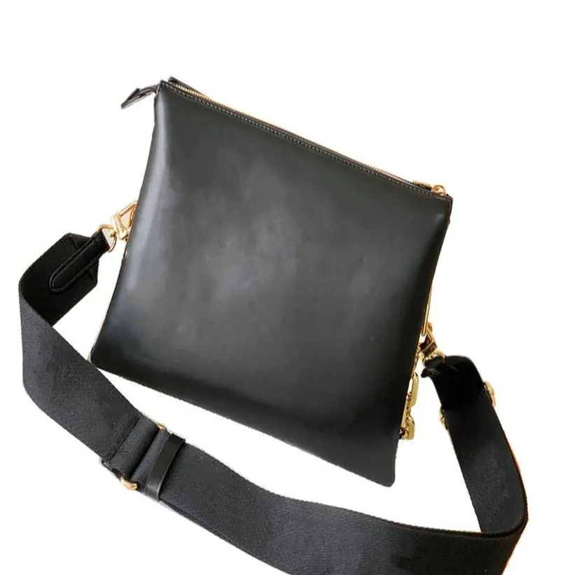 Fashion Designer Bags Ladies Chain Genuine Black Leather Large Capacity Shoulder Bag High Quality Crossbody Bag#57790308R