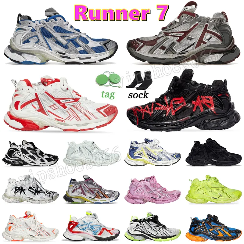 balencaigas track runners 7.0 balenciaga shoes Top OG Original Track Runners 7.0 Designer Uomo Donna Scarpe Luxury Platform Trainer Paris Deconstruction Hiking Runner 7 【code ：L】