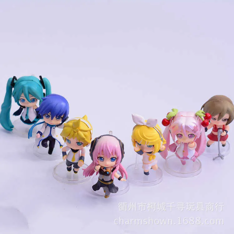 Boneca Anime Hatsune Miku Sakura kawaii - Ponto Tem