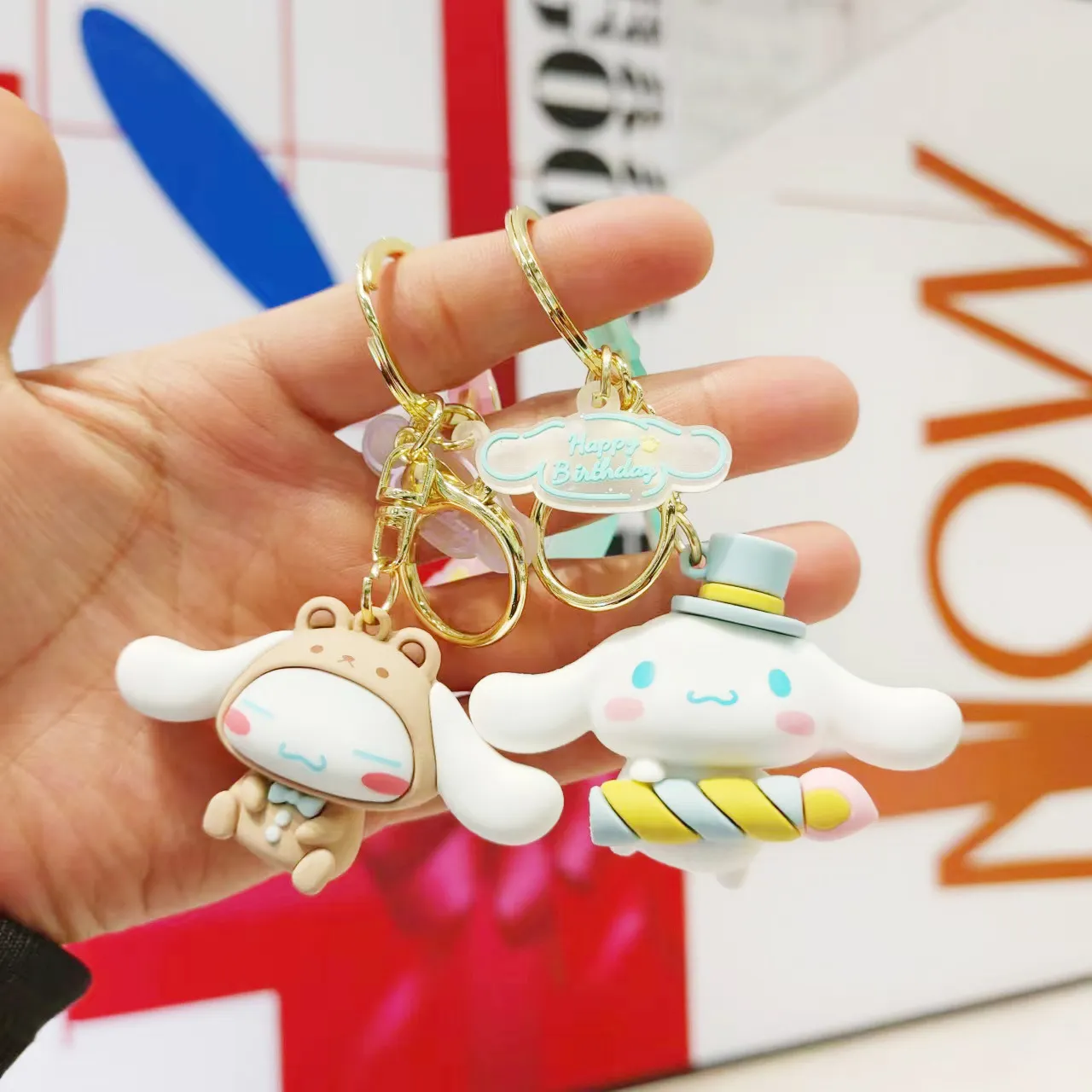 Cinnamoroll Keychain Pendant Cartoon Keychain