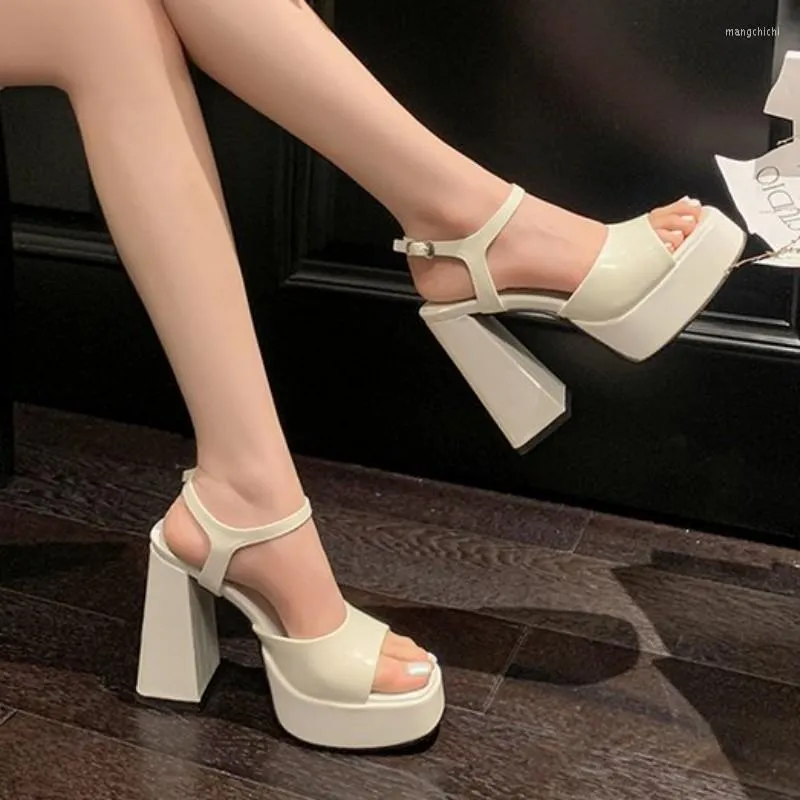 Отсуть обувь Open Toe Fad High Heels 2023 Summer Women Women Sandals Slides Brand Party Pumps Designer Zapatos Flip Flops Femme