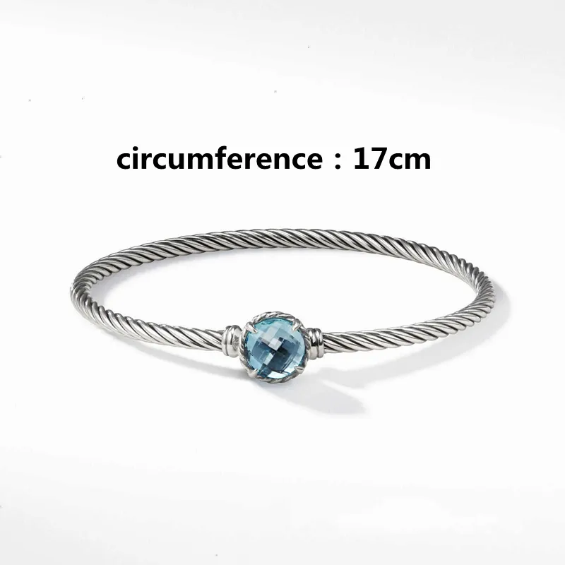 Luxuriöses und charmantes europäisches und amerikanisches Damen-Armband, DY-Top-Designer-Mode-Kreis-Ketten-Halskette, kubanische Kette, Diamant-Schmuck, hochwertiges Geschenk