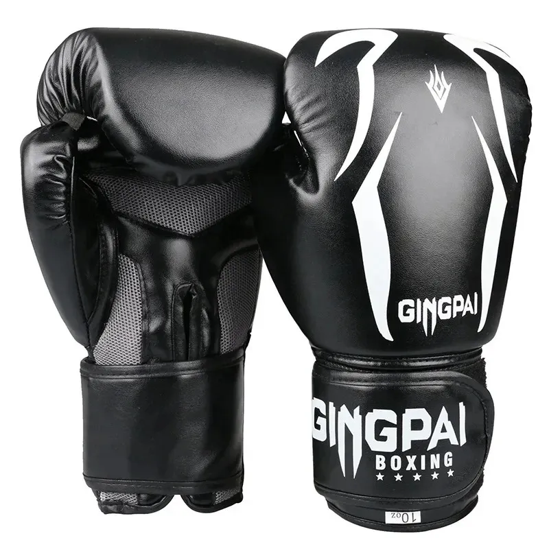 Guantes deportivos Guantes de boxeo Profesional para adultos Ultimate Fighting Sanda Training Fist Set Masculino y femenino MMA Muay Thai Juego de puños para niños 231127