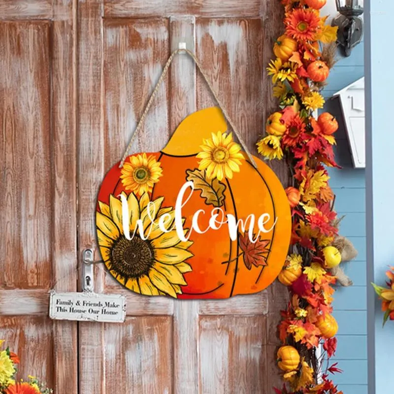 Decorazioni da giardino Decorazioni da appendere a parete Bar Pareti Sole Fiore Decorazioni per la casa Sala da pranzo in legno Cartello di benvenuto